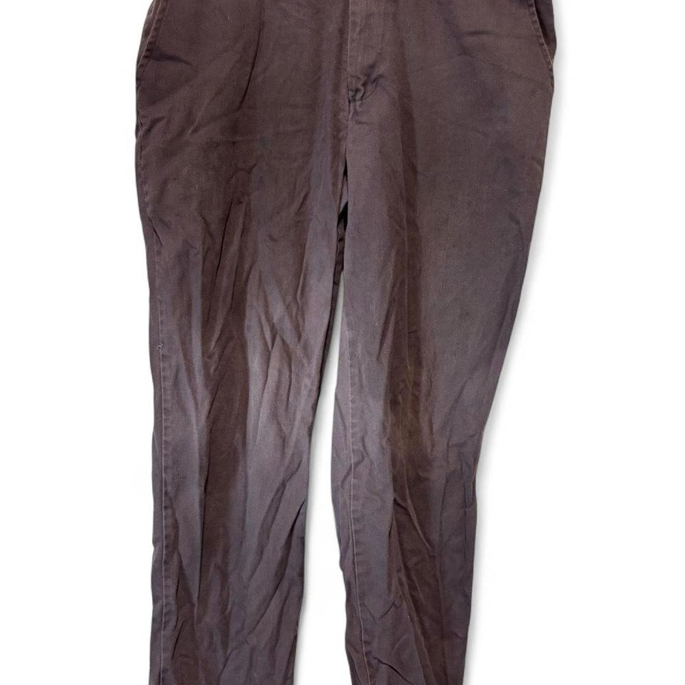 Aramark Authentic Industrial Work Pants Adjustec Stretch Gray 36x30 Mens